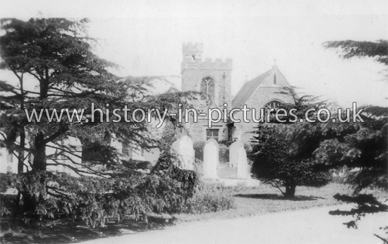 The Cemetery, St Mary's Church, Barking, Essex. c.1905